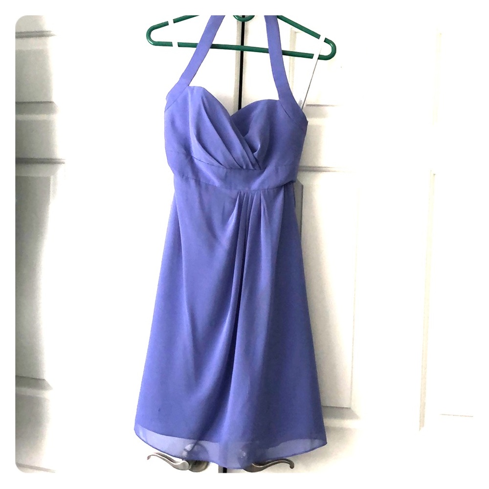 Alfred Angelo Periwinkle Bridesmaid Dress
